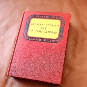Red German-English Dictionary